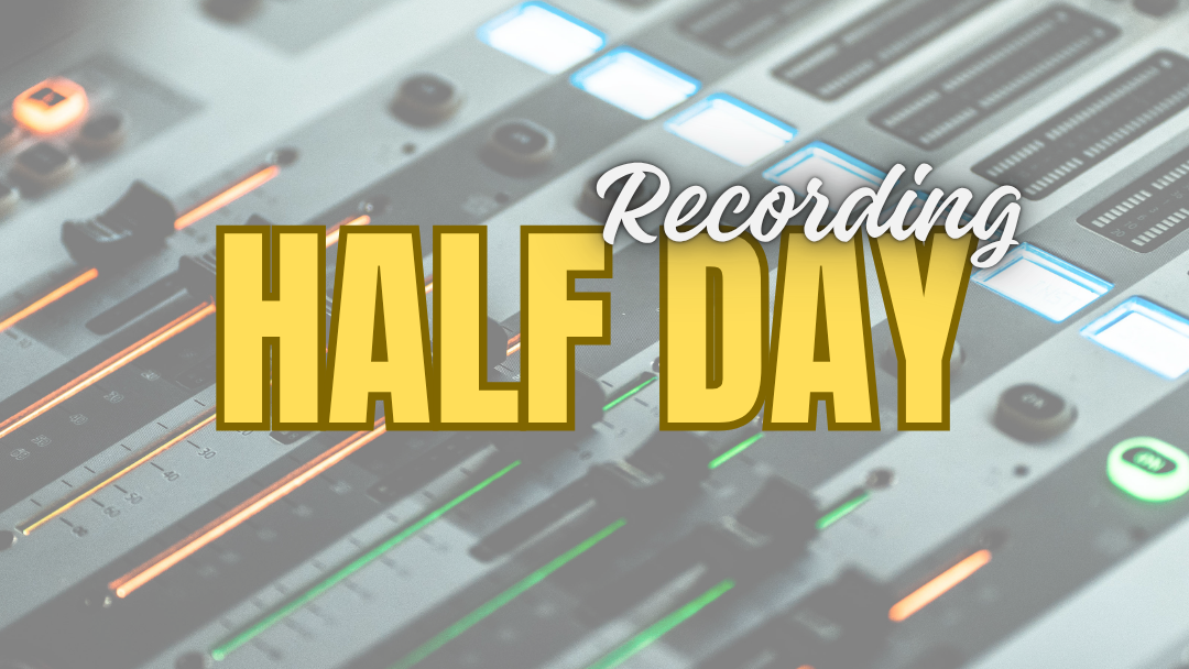 Vocal Recording (Half Day)